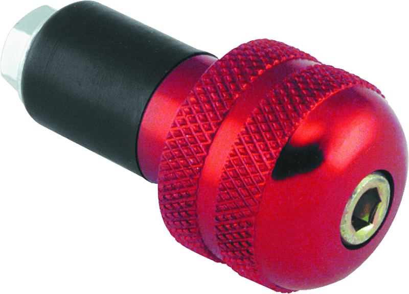 BikeMaster Anti Vibration Bar Ends - Red - Powersports Haven