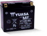 Yuasa YT12B-BS Maintenance Free 12-Volt AGM Battery w/Bottle