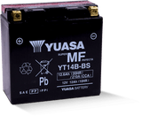 Yuasa YT14B-BS Maintenance Free 12-Volt AGM Battery w/Bottle