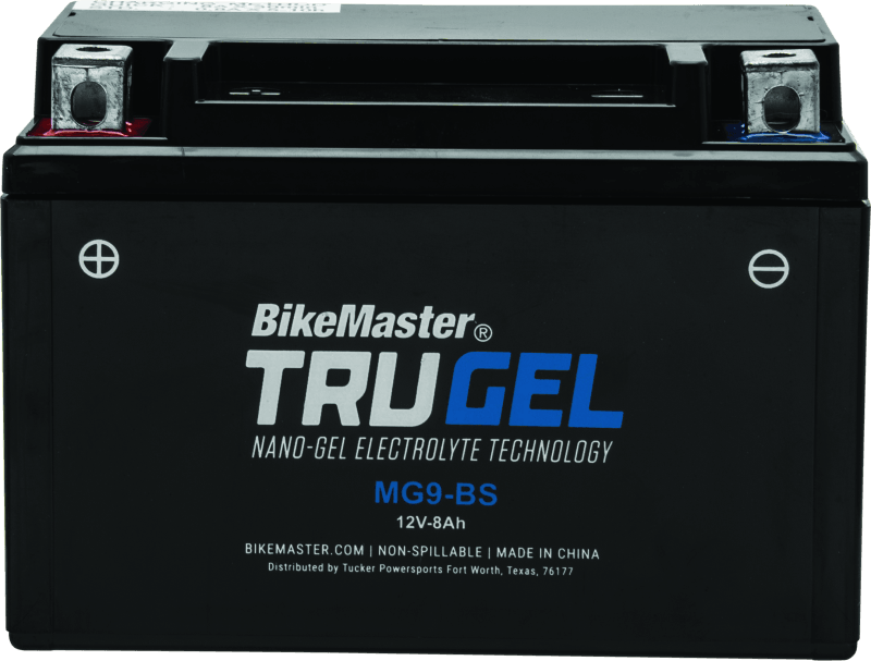 BikeMaster Trugel Battery MG9-BS - Powersports Haven