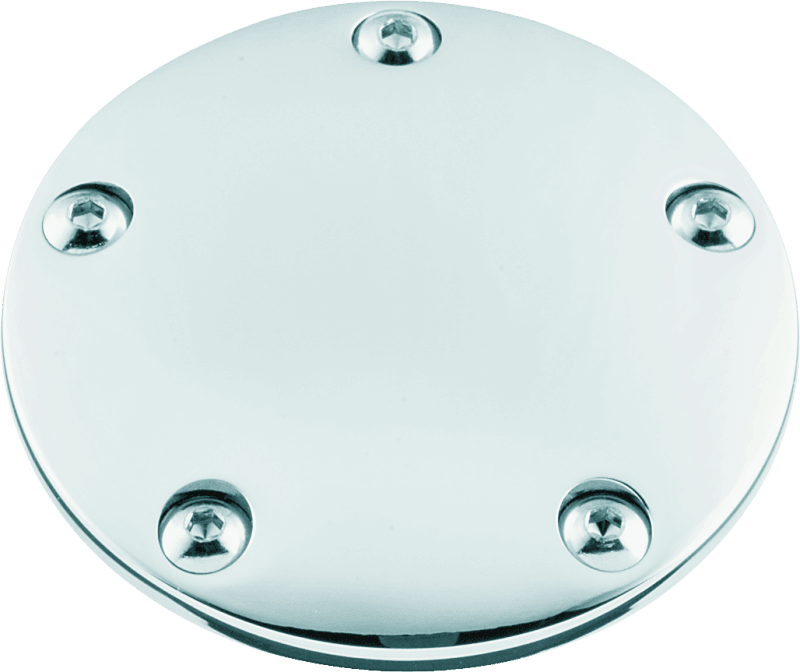 Bikers Choice 00-17 Twin Cam Chrome Domed Point Cover - Powersports Haven