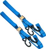 BikeMaster Tiedown 1-1/2 Integrated Softhook - Blue