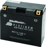 BikeMaster AGM Battery - MS12-14B-4