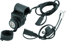 Load image into Gallery viewer, BikeMaster Dual USB Socket w/ Bracket - Powersports Haven