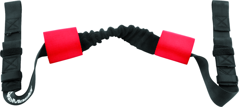 BikeMaster Bar Harness Tiedown Assist - Black/Red - Powersports Haven