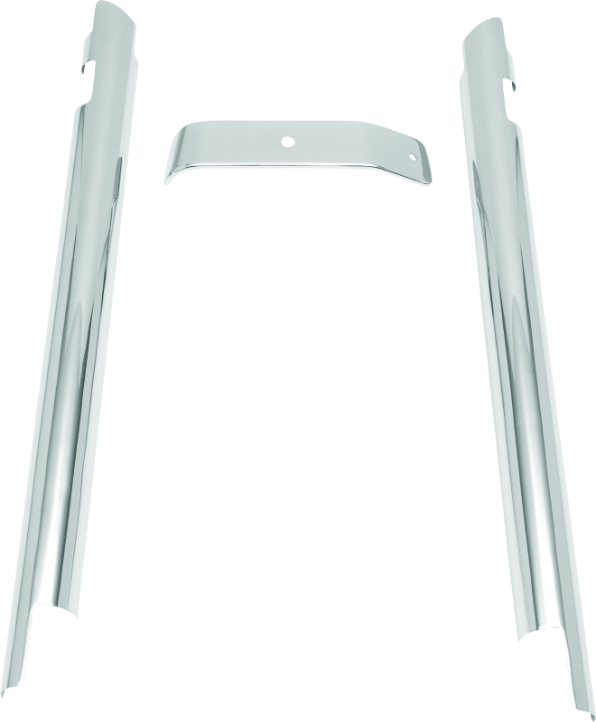 Kuryakyn Downtube Covers 07-17 Softail Chrome - Powersports Haven