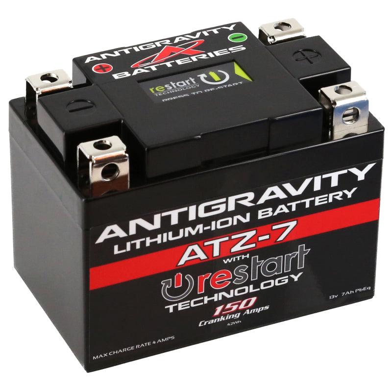 Antigravity YTZ7 Lithium Battery w/Re-Start - Powersports Haven