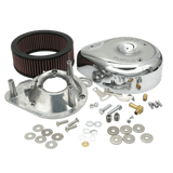 S&S Cycle 84-92 BT/86-90 Sportster Models Teardrop Chrome Air Cleaner Cover for S&S Super E/G Carb