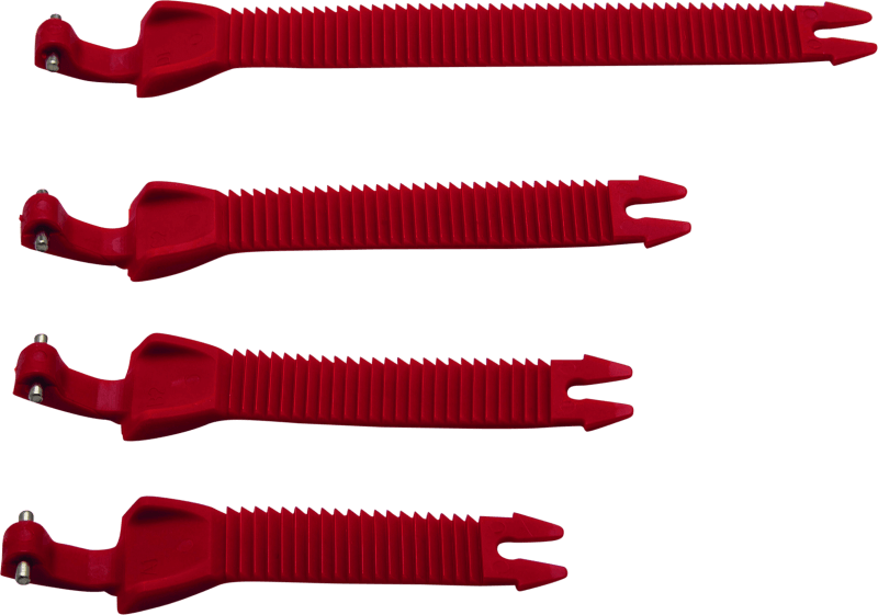 Answer AR1 Boot Strap Kit Red - Youth - Powersports Haven