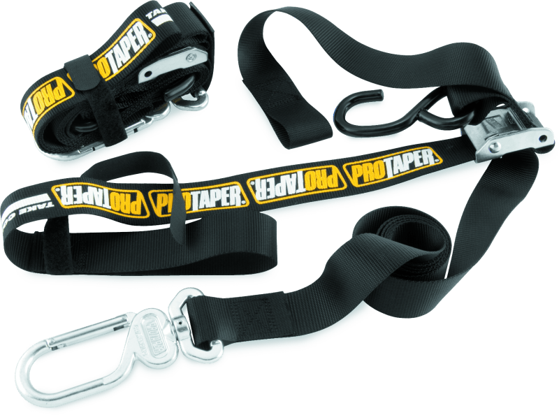 ProTaper 1-1/2in Tie Down Black - Powersports Haven
