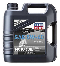 Load image into Gallery viewer, LIQUI MOLY 4L Motorbike 4T SAE 5W40 HC Street - Powersports Haven