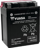 Yuasa YTX14AH-BS High Performance AGM 12-Volt Battery w/Bottle