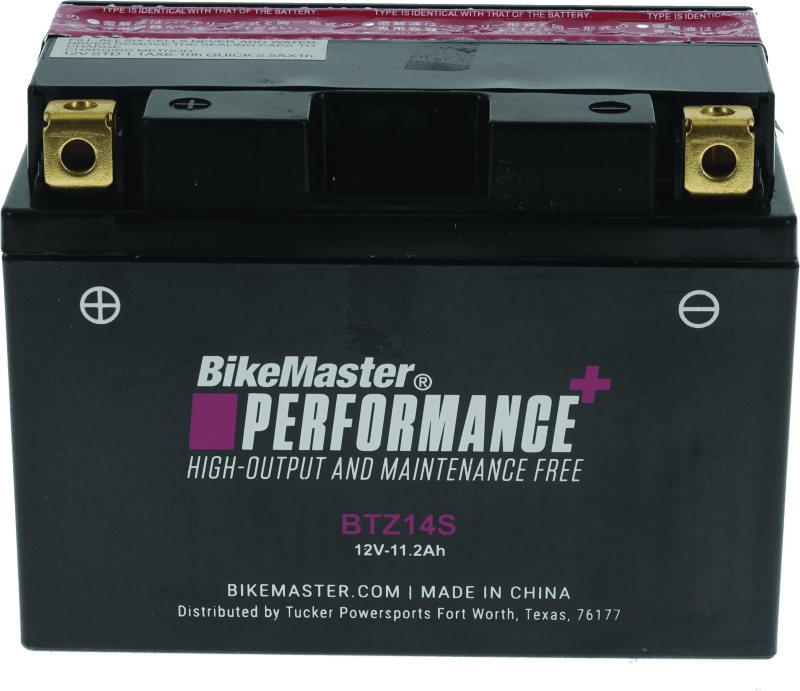 BikeMaster BTZ14S Battery - Powersports Haven