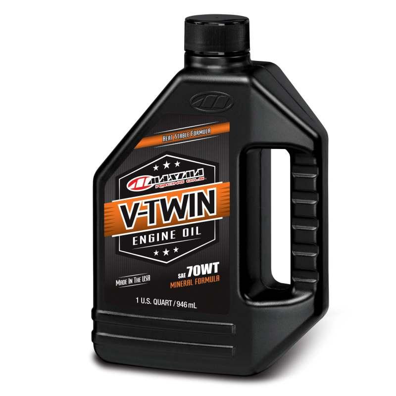 Maxima V-Twin Mineral 70wt - 1L - Powersports Haven