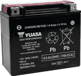 Yuasa YTX20HL-BS-PW High Performance AGM Battery w/Bottle