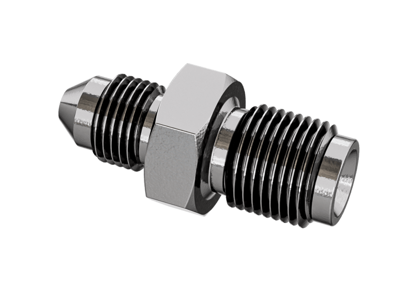 Goodridge Straight Male Adaptor AN3 to AN3 Inverted - Powersports Haven