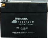 BikeMaster AGM Battery - MS12-4B-BS