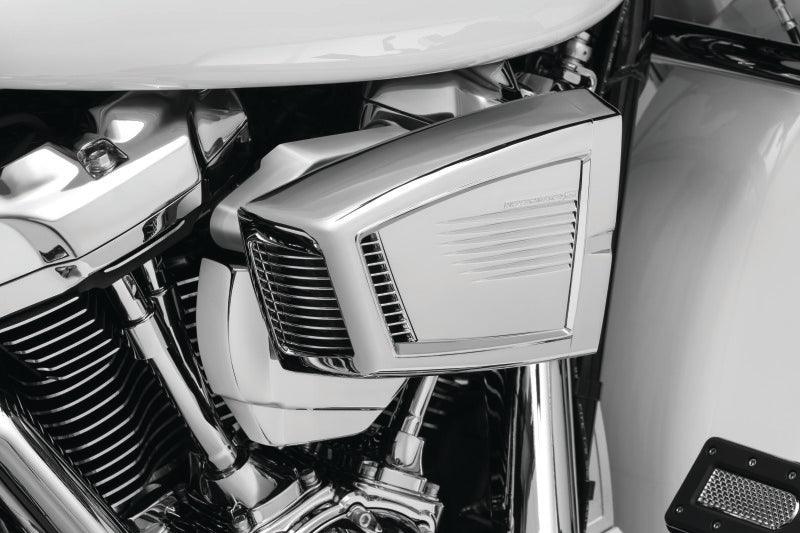 Kuryakyn Servo Cover Milwaukee-8 With Kuryakyn Air Cleaners Black - Powersports Haven