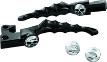 Load image into Gallery viewer, Kuryakyn Zombie Levers 08-13 Touring Cable Gloss Black - Powersports Haven
