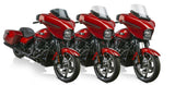 National Cycle 24+ Harley Davidson FLH/ 23 FLH CVO V-Stream Quantum Plus Tall Windshield- Clear