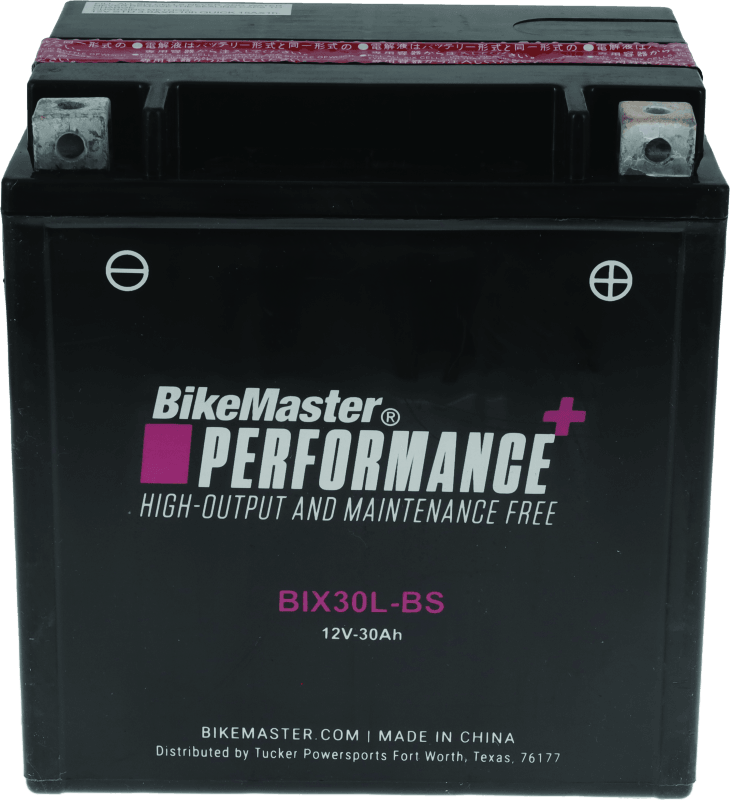 BikeMaster BIX30L-BS Battery - Powersports Haven