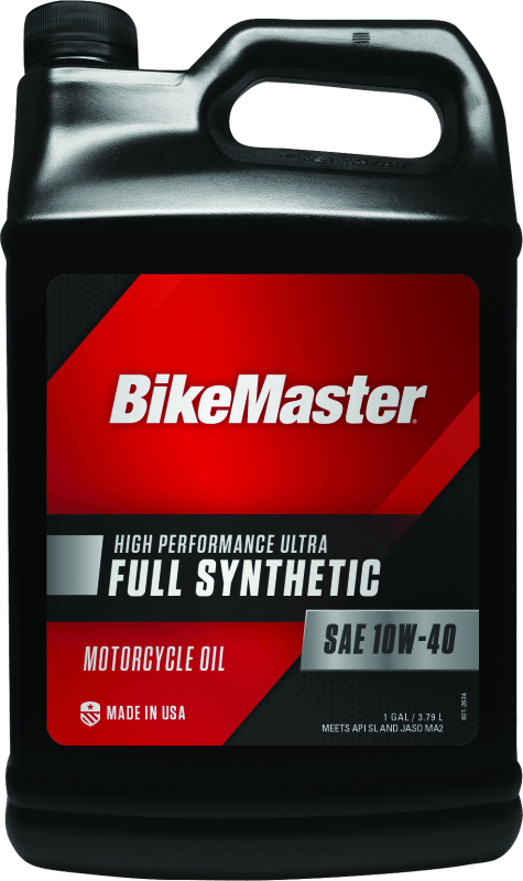 BikeMaster 10W40 Full Synthetic Oil - Gallon - Powersports Haven