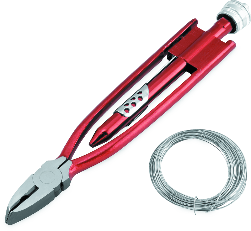 BikeMaster 9in Safety Wire Pliers w/ Wire - Powersports Haven