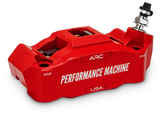 Performance Machine 125 x 4 Race Series Radial Mount Caliper with ARC - Right - Red