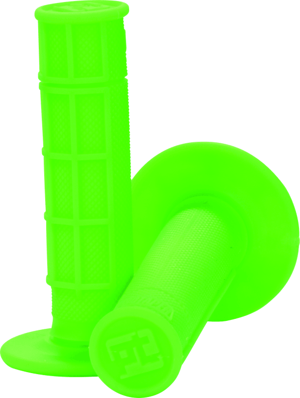 ProTaper 1/2 Waffle Grips - Neon Green - Powersports Haven