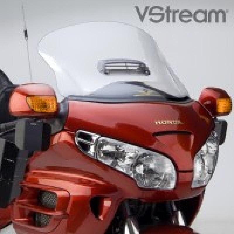 National Cycle 01-17 Honda GL1800/ABS-w/6 mm. Vents- V Stream/ Wave Mid/Std. Windshield-Clear - Powersports Haven