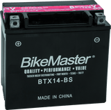 BikeMaster Battery - BTX14-BS