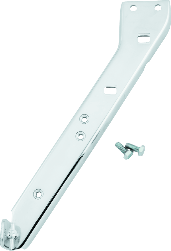 Bikers Choice 85-08 FLH FLT Chrome Saddlebag Rail Support Right - Powersports Haven