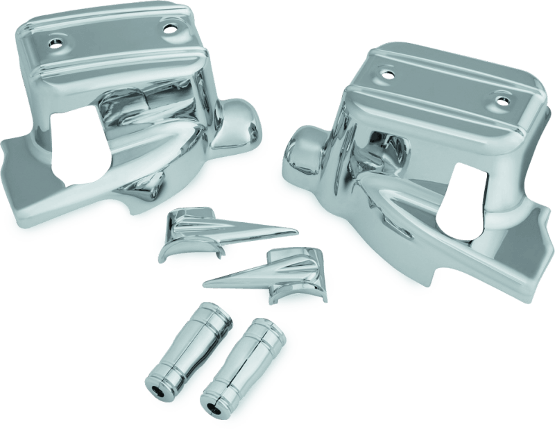 Kuryakyn Brake & Clutch Control Covers Chrome - Powersports Haven