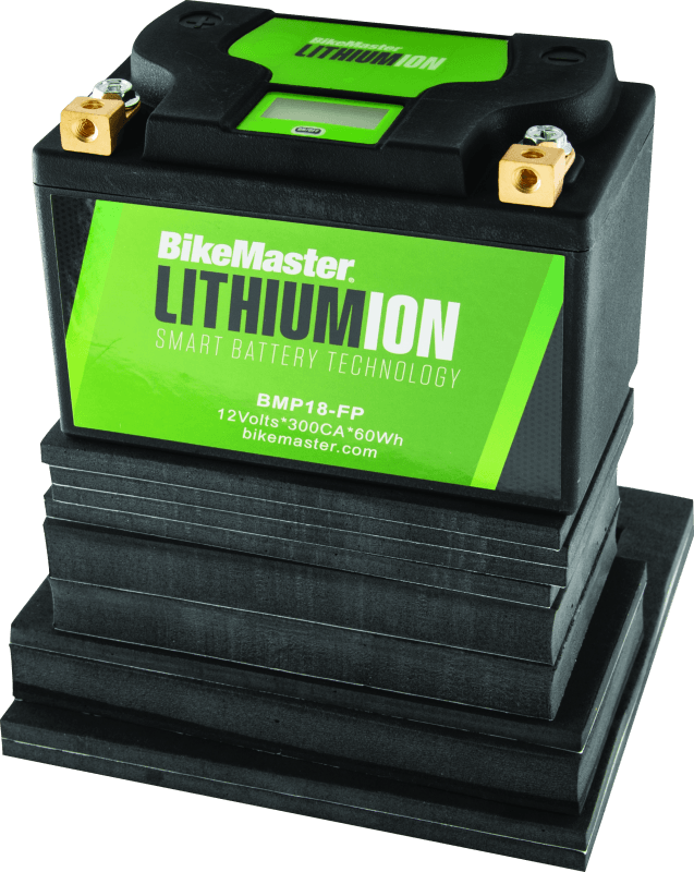 BikeMaster Lithium Ion 2.0 Battery BMP18-FP - Powersports Haven