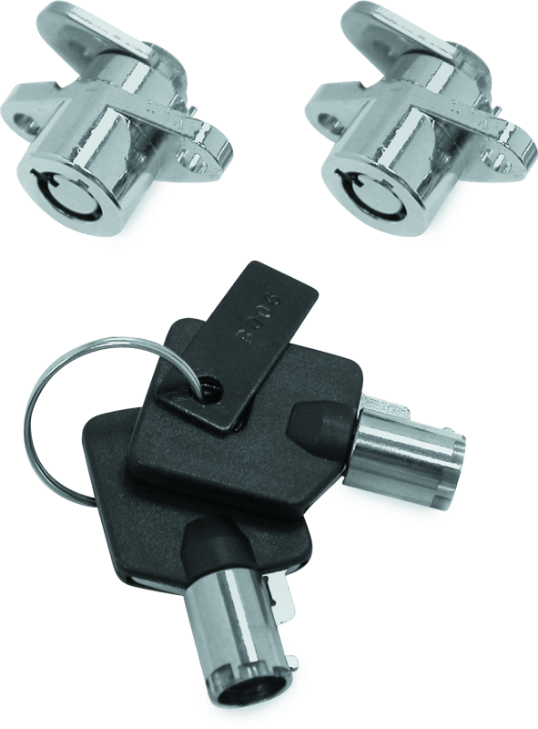 Bikers Choice 93-13 Touring Hard Bag Saddlebag Lock Set Pr - Powersports Haven