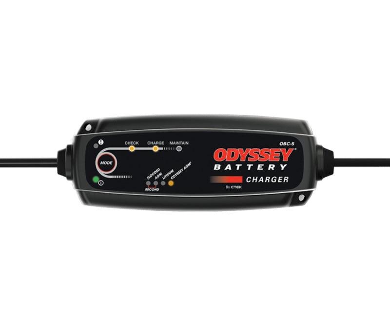 Odyssey Battery Portable Battery Charger - 5 Amp - Powersports Haven