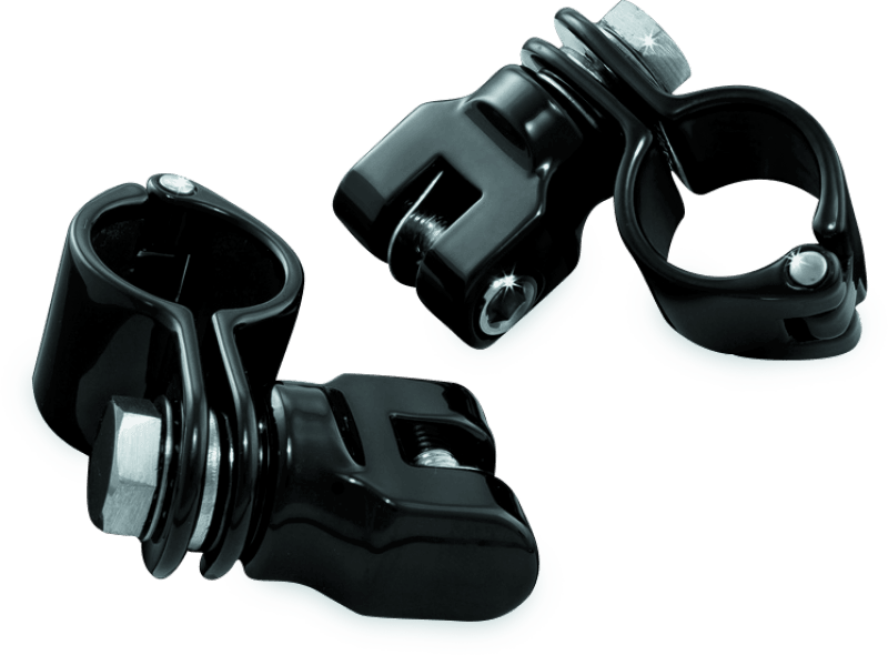 Kuryakyn 1-1/4inch Magnum Quick Clamp With Clevis Black - Powersports Haven