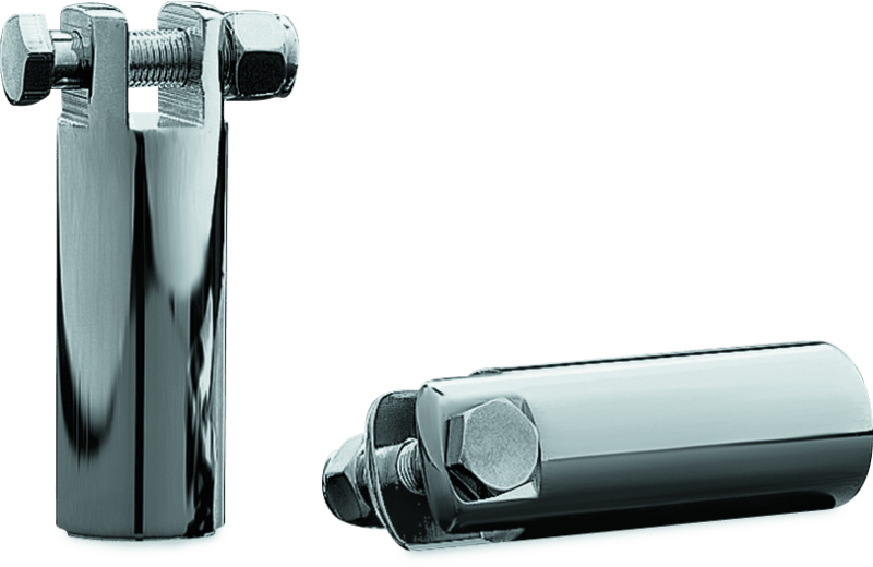 Kuryakyn 3 1/2in Extended Peg Mount With 3/8in-16 Mount Bolts Chrome - Powersports Haven