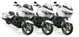 National Cycle 24+ Harley Davidson FLT/ 23 FLT CVO V-Stream Quantum Plus Tall Windshield- Clear