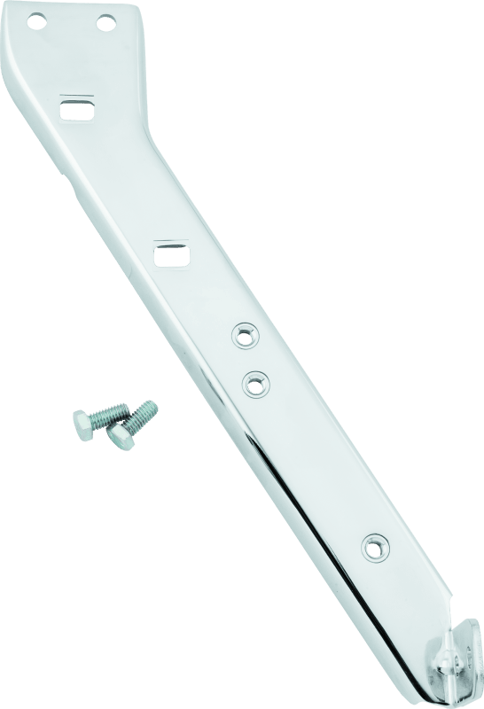 Bikers Choice 85-08 FLH FLT Chrome Saddlebag Rail Support Left - Powersports Haven