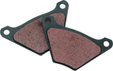 Twin Power 72-80 Banana Caliper Organic Brake Pads Replaces H-D 44135-74 44029-82 44098-77 44032-79