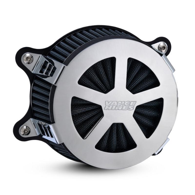 Vance & Hines HD Touring/Softail Radiant V Intake Chrome - Powersports Haven