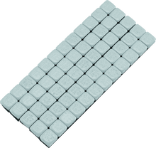 Load image into Gallery viewer, BikeMaster Square Wheel Weights Adhesive 1/4oz Silver - Powersports Haven