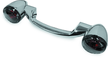 Load image into Gallery viewer, Bikers Choice 91-08 Touring 86-17 FLST Narrow Chrome Rear Turn Signal Bar Kit W/Smoke Lens - Powersports Haven