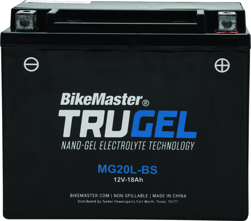 BikeMaster Trugel Battery MG20L-BS - Powersports Haven