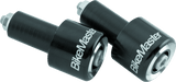 BikeMaster Anodized Aluminum Barend Pair - Black