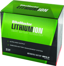 Load image into Gallery viewer, BikeMaster Lithium Ion 2.0 Battery BMP18-FP - Powersports Haven