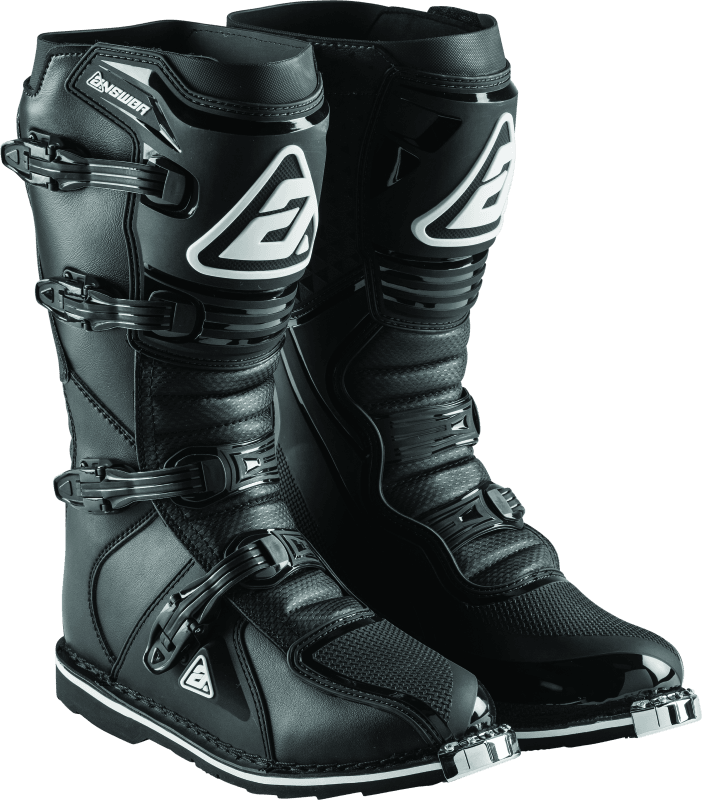 Answer AR1 Boot Black Size - 8 - Powersports Haven