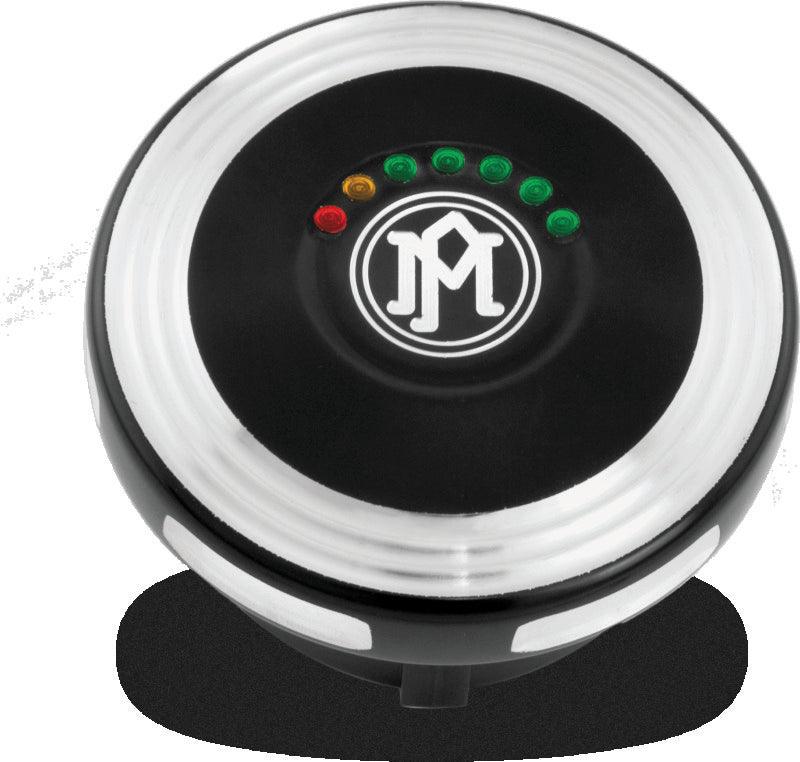 Performance Machine Led Fuel Gauge Merc - Contrast Cut - Powersports Haven