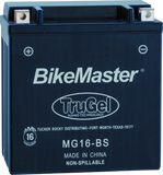 BikeMaster TruGel Battery - MG16-BS